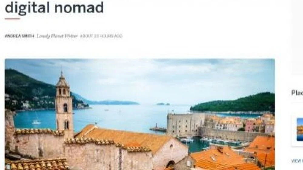 Lonely Planet highlights Croatia as a destination for digital nomads
