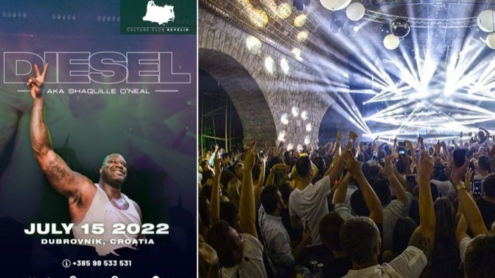 Shaquille O’Neal to DJ in Dubrovnik nightclub this July
