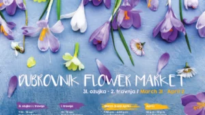 Dubrovnik Flower Market this weekend