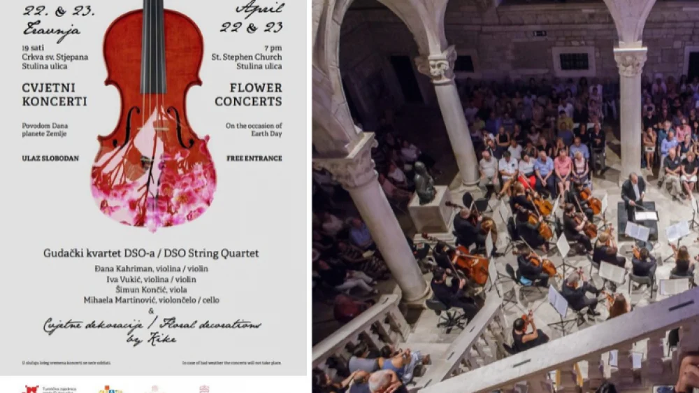 22 & 23.04.2023 – Flower Concerts in Dubrovnik to mark Earth Day