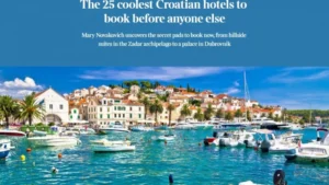 Croatia’s Allure Captivates UK Media: Telegraph, Times, and ITV Highlight the Country’s Tourism Gems
