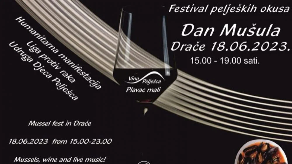 18.06.2023 – Mussel festival in Drače – Pelješac