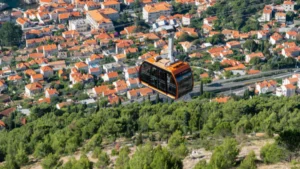 Dubrovnik Cable Car Soars to New Heights: Recognized Among Top Ten Mediterranean Rides!