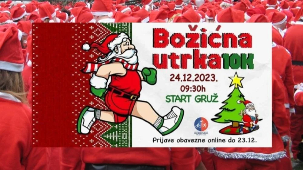 Dubrovnik Triathlon Club Invites All to Join the Festive Spirit with a 10K Christmas Run on Christmas Eve!