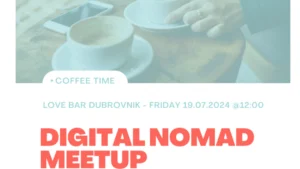 Spread the Summer Love: Join us for a Digital Nomad Meetup at Love Bar in Dubrovnik this Friday