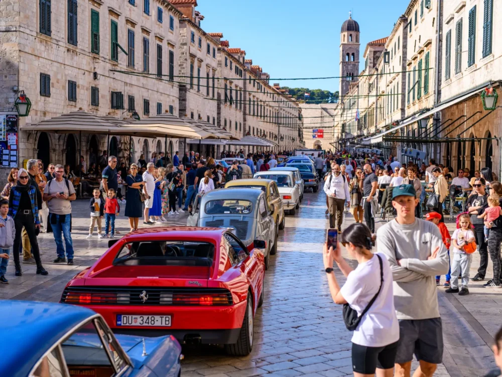 Classic Cars Take Over Dubrovnik’s Stradun for Oldtimer Rally 2026