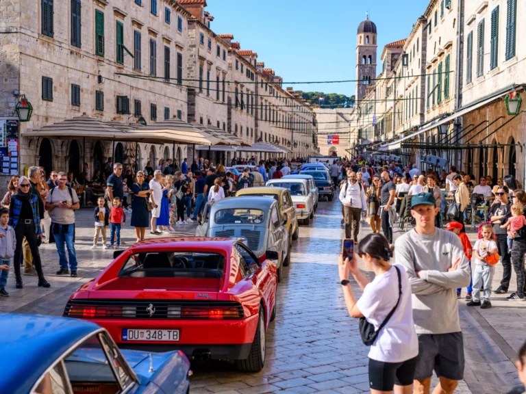 Classic Cars Take Over Dubrovnik's Stradun for Oldtimer Rally 2026